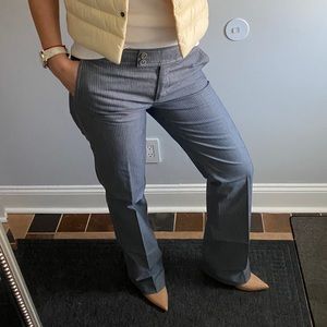 ROBERT GRAHAM blue stripe pants